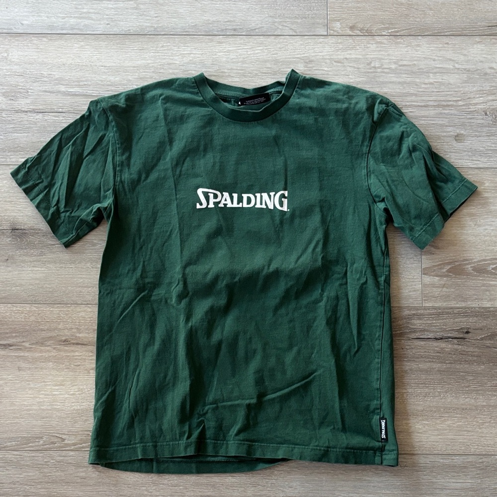 Spalding Men's Forest Green Tee